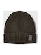 Kids Beanie Knitted Khaki