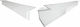 UFO Motorcycle Side Plastic for Husqvarna FC 450 White 1pcs