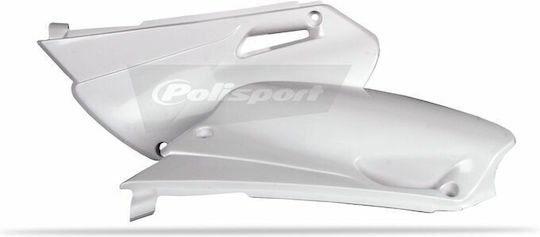Polisport Motorcycle Side Plastic for Yamaha YZ 85 White 1pcs