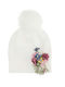 Kids Beanie Knitted Beige
