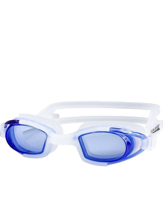 Aquaspeed Marea Γυαλιά Κολύμβησης Ενηλίκων με Αντιθαμβωτικούς Φακούς Λευκά