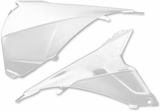 Cycra Motorcycle Side Plastic for KTM 450 EXC White 1pcs
