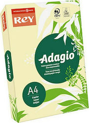 Rey Χαρτί Εκτύπωσης A4 160gr/m² 250 φύλλα Pale Yellow