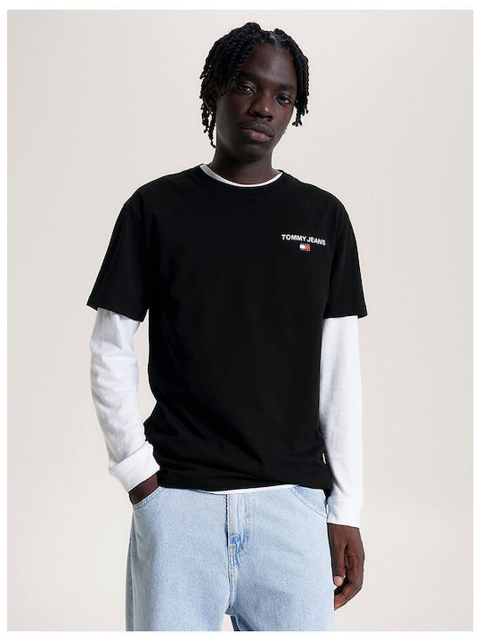 Tommy jeans shirt discount black