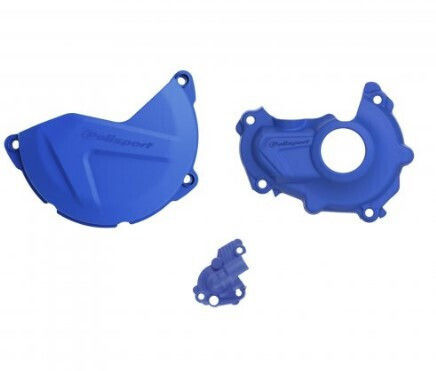 Polisport Motorcycle Engine Cover Protector Yamaha YZ450F Blue