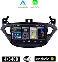 Kirosiwa Ηχοσύστημα Αυτοκινήτου για Opel Corsa / E (Bluetooth/USB/WiFi/GPS/Apple-Carplay/Android-Auto) με Οθόνη Αφής 9"