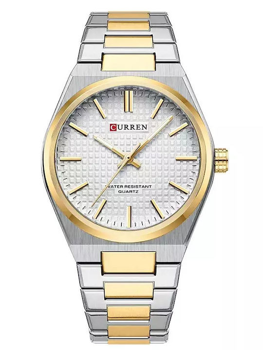 Curren Men's Watch 40mm Battery with Metal Brac...