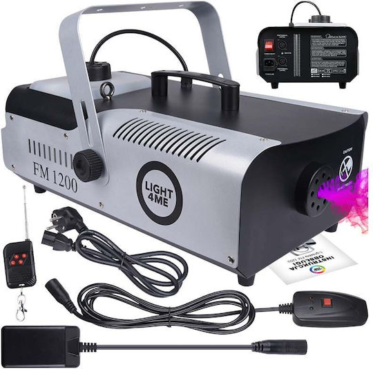 Light4me Машина за мъгла 1200W с Проводник / Безжичен контролер