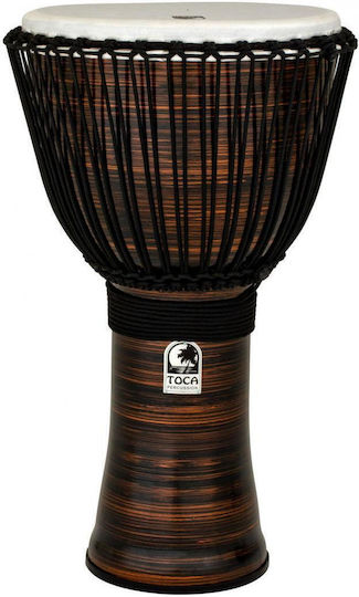 Toca Percussion Djembe Freestyle II 14" με Κούρδισμα με Σχοινί