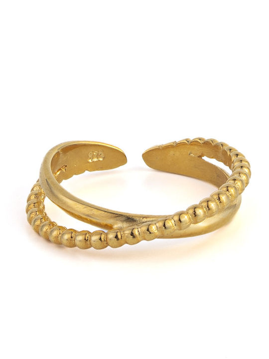 George Art Jewels Ring made of Silver Gold Plated