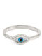 George Art Jewels Damen Ring Ehering aus Silber Vergoldet