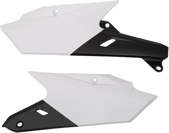 UFO Motorcycle Side Plastic for Yamaha WR 250 / WR White 1pcs