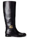 Ralph Lauren Damenstiefel Schwarz