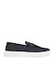 Men's Leather Loafers Blue