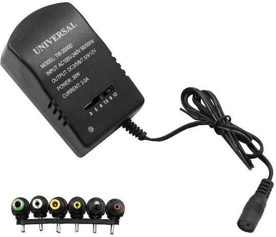 Τροφοδοτικό LED Ισχύος 30W με Τάση Εξόδου 12V