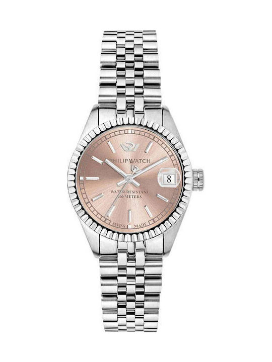 Philip Watch Women's Watch with Silver Metal Bracelet