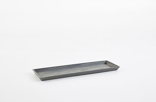 Ecopots Teller Topf Kunststoff Gray 67.5x22.5cm 74.013.65G