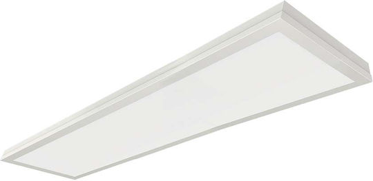 V-TAC Παραλληλόγραμμο Χωνευτό LED Panel 40W με Φυσικό Λευκό Φως 4000K 120x120εκ.