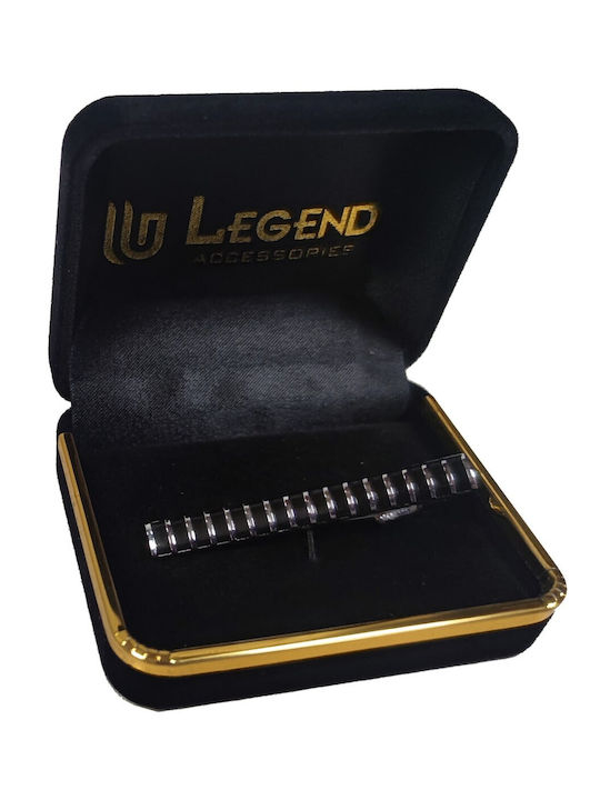 Legend Accessories Legend Clip Γραβάτας από Ασήμι