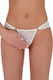 Passion Γυναικείο Sexy String Λευκό