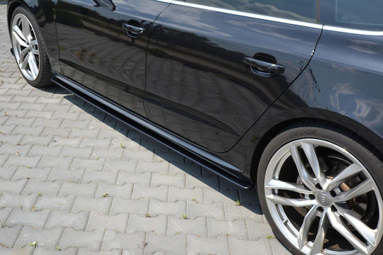 Maxton Design Door Sill Car Sideways Compatible with Audi S5 / A5