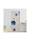 Caravelshop Детска стикерна за стена Врата 90x220бр