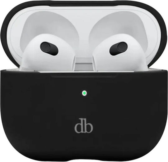 dbramante1928 Case Silicone in Black color for Apple AirPods 1 / AirPods 2