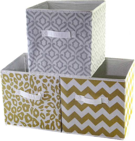 Viosarp Plastic Storage Box with Lid 27x27x27cm