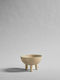 101 Copenhagen Decorative Bowl Pedestal Beige 16x11x11cm