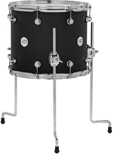 DW Drums Floor Tom Design 14" x 12" Black Satin