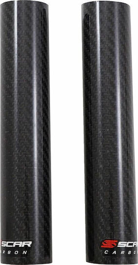 Scar Motorcycle Front Suspension Protectors Black