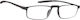 Oramont Reading Glasses +2.50 In Black Colour 1147