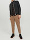 Trousers in Tapered Line Ecru
