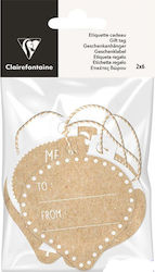 Clairefontaine Bastelanhänger 12Stück