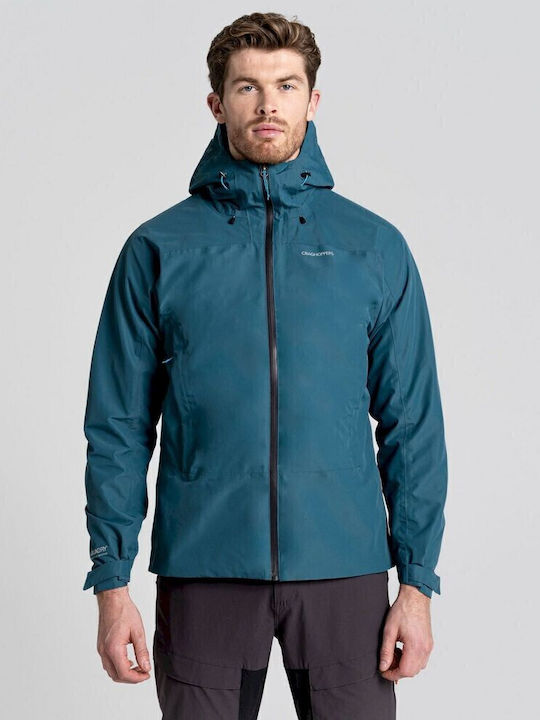 Craghoppers Winter Jacket Waterproof Petrol Blue