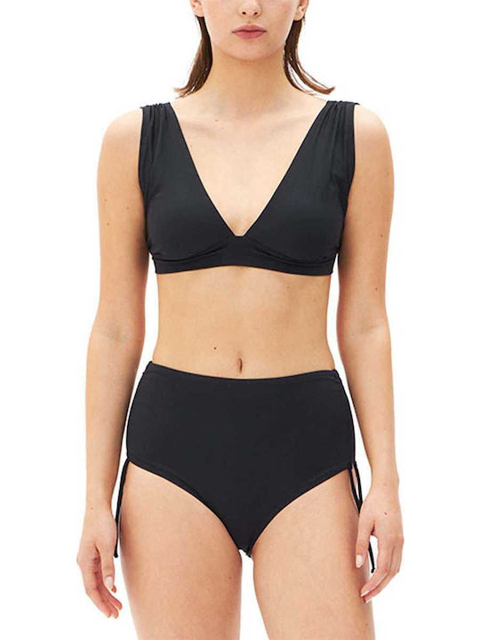 Ioanna Kourbela Set Bikini Τριγωνάκι Μαύρο
