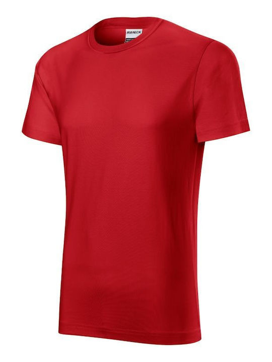 Rimeck Herren-Werbe-T-Shirt in Rot