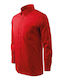 Malfini Men's Shirt Long Sleeve Red