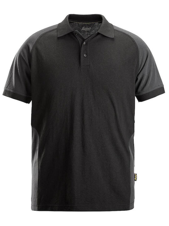 Snickers Workwear Work Polo Shirt Black