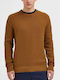 Selected Men's Long Sleeve Sweater Brown