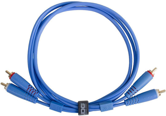 UDG Cable 2x RCA male - 2x RCA male 1.5m U97001LB