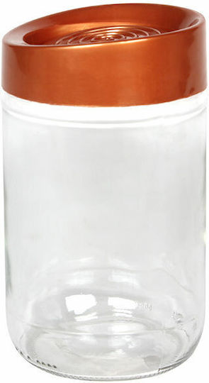 TnS TnS Allgemeine Verwendung Glas Vasen mit Deckel Kupfer 660ml