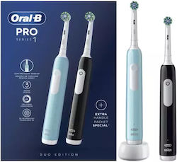 Oral-B Pro 1 790 Cross Action Black Edition Periuță de dinți electrică cu senzor de presiune