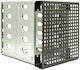 Inter-Tech Rahmen für Festplatten 5,25" / 5x3,5" 19" Schwarz