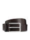 Erman Men's Belt Leather Brown