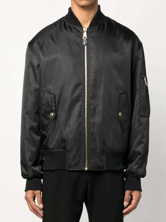 Versace Μπουφάν Bomber Μαύρο