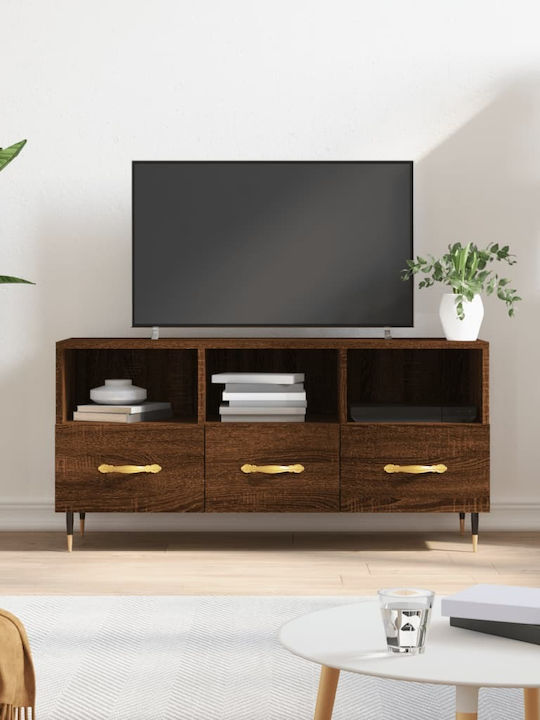 Suport TV Stejar afumat L102xW36xH50cm