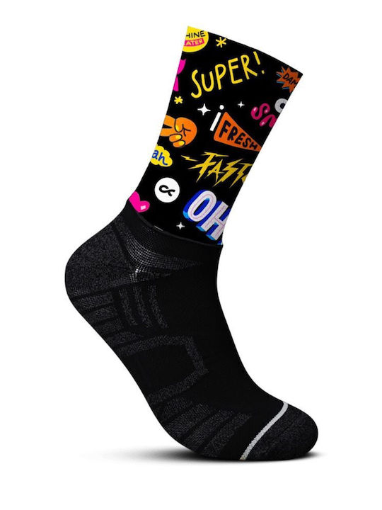 Blackmile Dreamtopia Running Socks Black 1 Pair