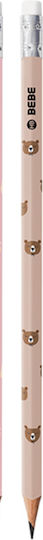 interDRUK Pencil with Eraser Beige