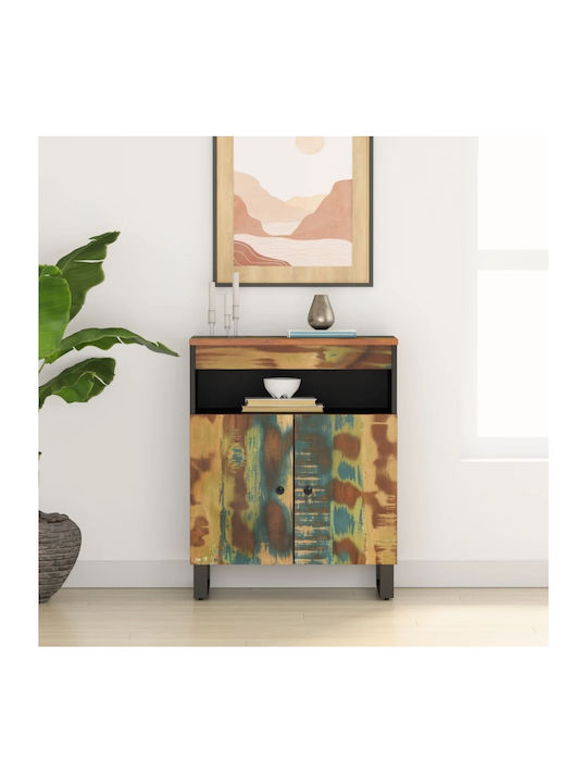 Μπουφές από Μασίφ Ξύλο Πολύχρωμος 60x33x75cm